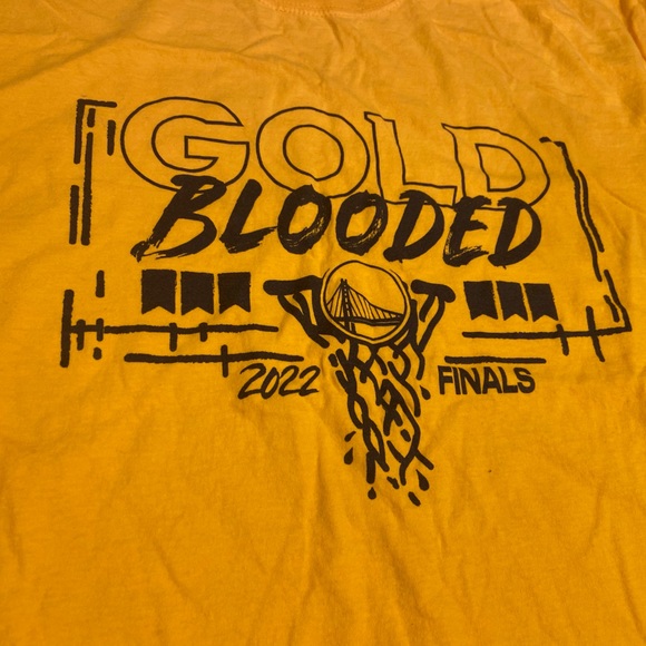 Gold 2022 NBA Finals T-Shirt - Picture 4 of 4